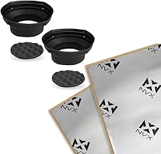 6" x8" / 5"x7" Speaker Baffle and Sound Deadening Kit