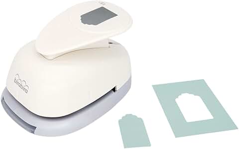 1.5 Inch Price Tag Punch for Paper Crafting and Scrapbooking