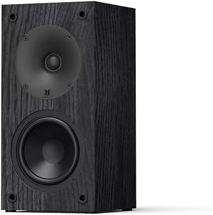 High-Performance Bookshelf Speaker with Punchy Bass
