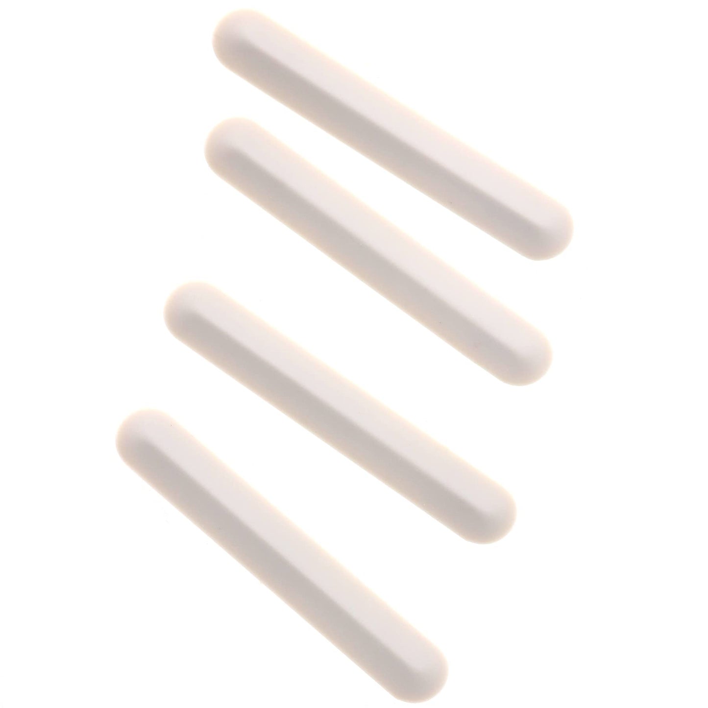 4-Pack Silver Rubber Feet for Laptop Bottom Cover