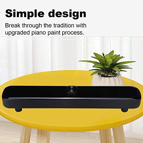 Bluetooth Speaker, Home Bluetooth Desktop Speaker,Laptop Computer Mobile Phone Speaker,Strip-Type Multimedia Speaker,Occupying Little Space,Convenient to Use(Black)