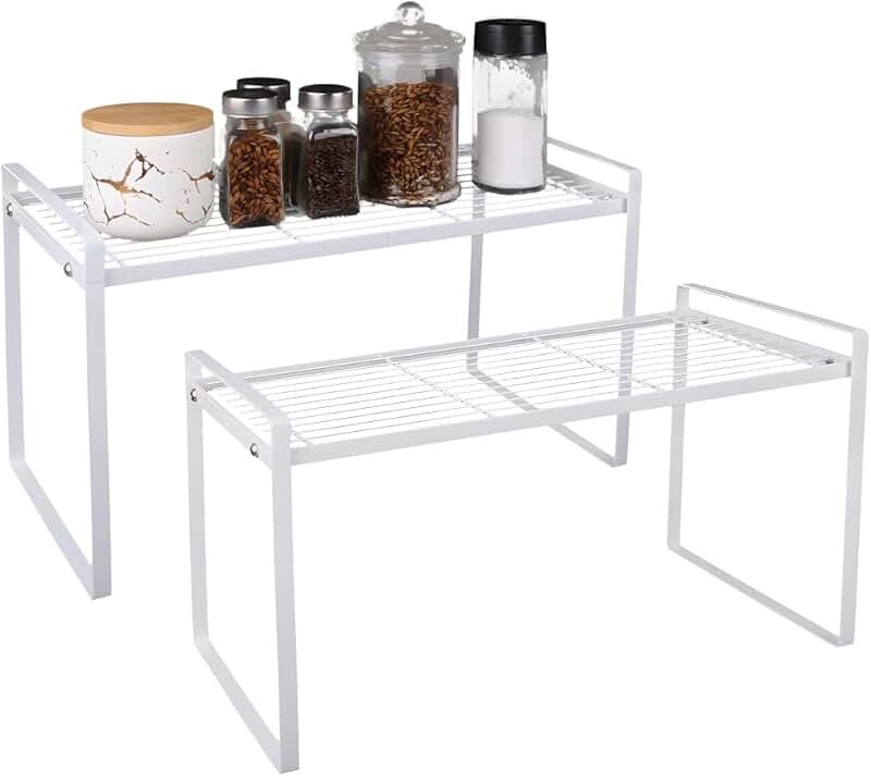 Pink 3-Tier Metal Rolling Cart with Lockable Wheels