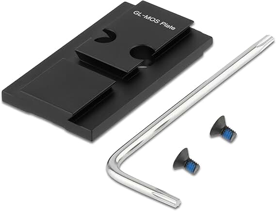 Viewfinder Dot Sight Mount Plate with Screws and Wrench
