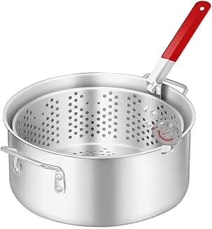 Heavy-Duty Aluminum Fish Fryer Kit with Basket
