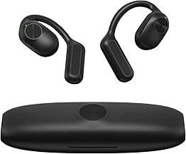 Open-Ear Bluetooth Earbuds with 56H Playtime and Waterproof Design