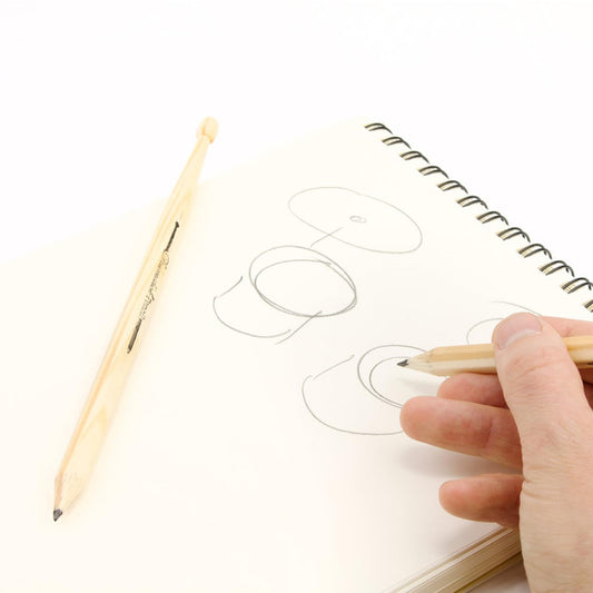 Set of 2 Drumstick Pencil Sketch Pens