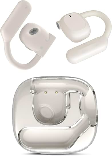 Open ear headphones with 80-hour playtime and fast charging