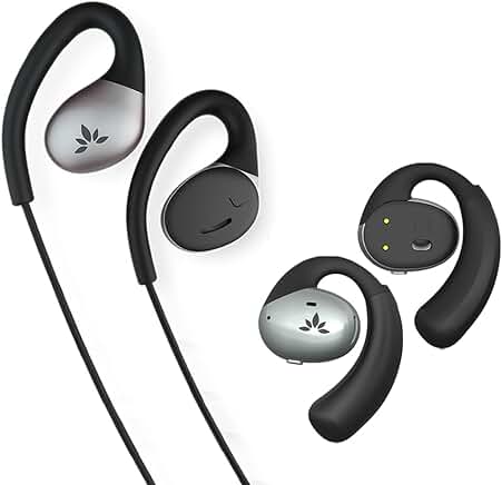 Wireless Open-Ear Earbuds with Microphone for Small to Medium Ears