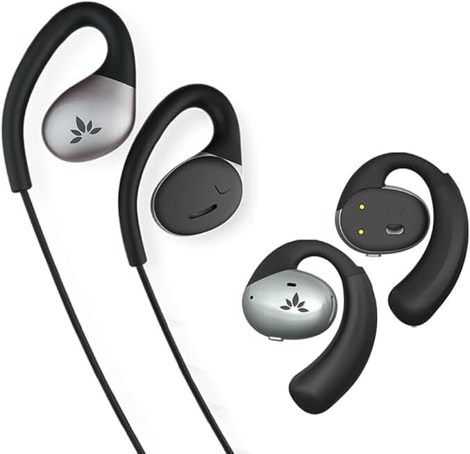 Wireless Open-Ear Earbuds with Microphone for Small to Medium Ears
