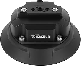 4.5" Camera Suction Cup Mount for Action and DSLR Cameras