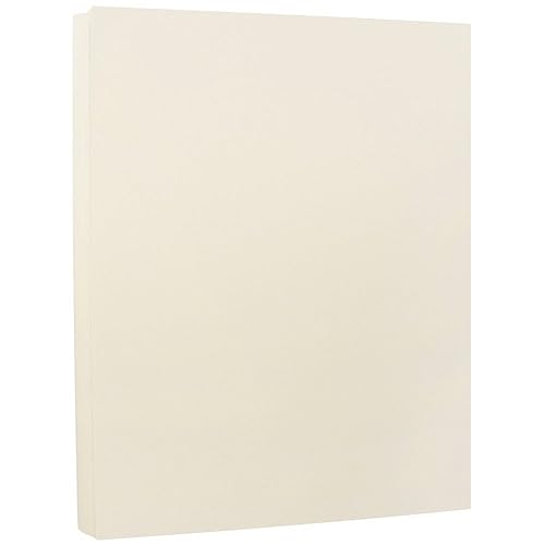 Ivory Wove Paper, 8.5 x 11, 24 lb, 100 Sheets