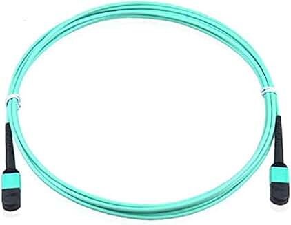 1m OM4 MPO Fiber Patch Cable, 12 Fibers, Plenum
