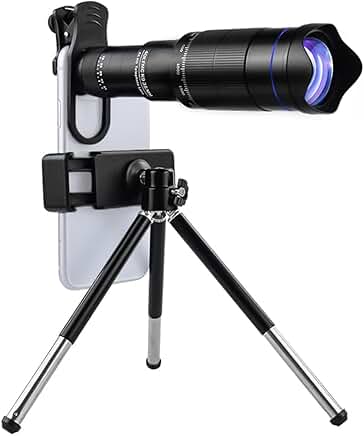 40X Mobile Phone Telephoto Lens Kit with Tripod and Remote