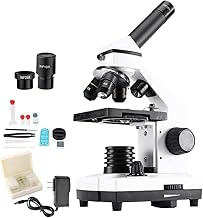 40X-2000X Biological Microscope with Slides and Accessories