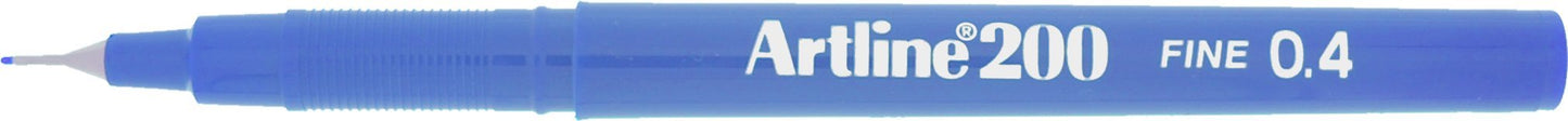 Fine Blue Fineliner 0.4 mm