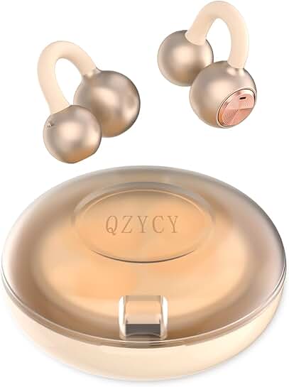 Wireless Open Ear Headphones with Mic and 40H Playtime
