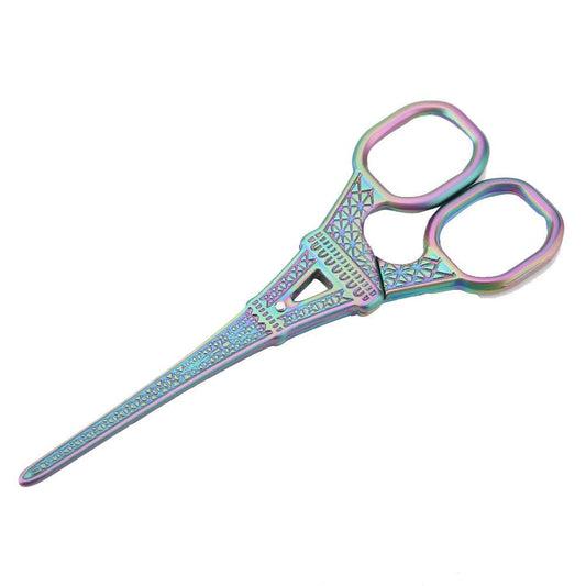 Eiffel Tower Sewing Scissors Stainless Steel Multicolour