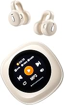 Wireless open ear clip-on headphones with touch control