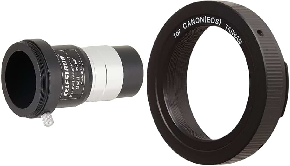 Universal 1.25" Barlow and T-Adapter for Canon EOS