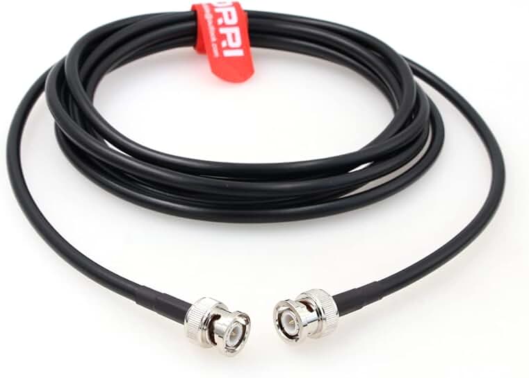 6G HD-SDI Coaxial Cable, 5M, BNC Male to Male