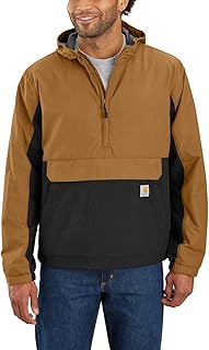 Men's Lightweight Rain-Resistant Loose Fit Anorak