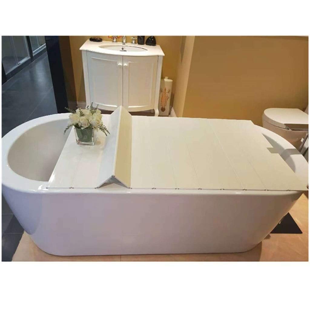 Bathtub Cover Anti-dust Folding Dust Board Bathtub Insulation Cover PVC Foldable Bathtub Cover Size  156800.6cm)