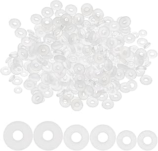900 Pieces Silicone Spacer Beads for Jewelry Making