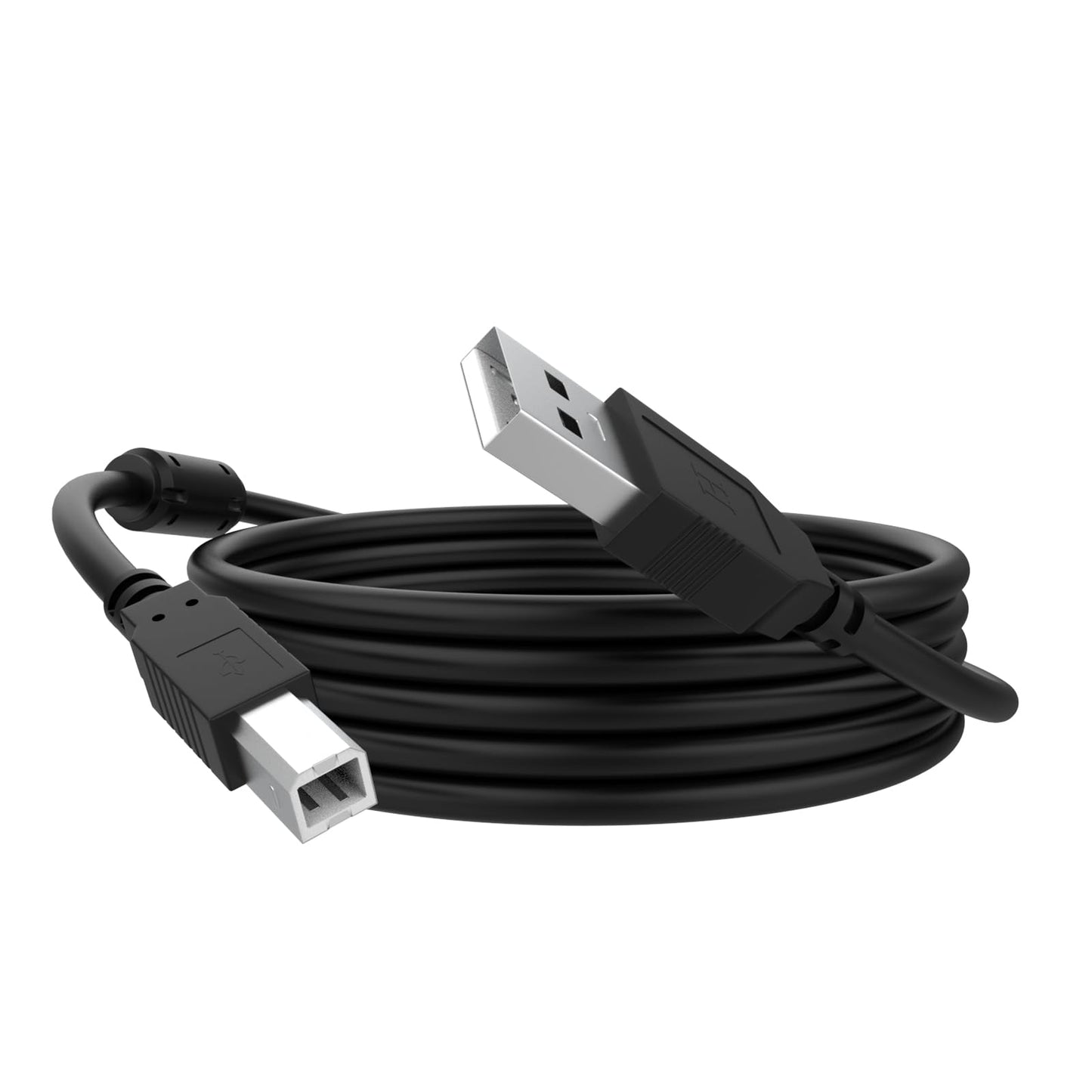 5 ft USB printer cable for various printers
