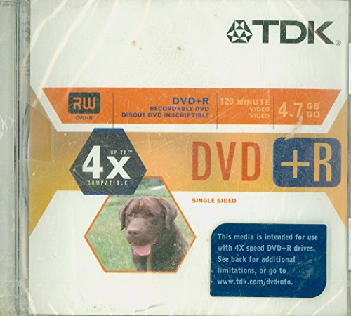 DVD+R 4.7GB 4X 1 Pack