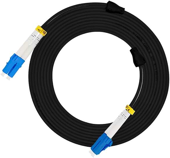 40M LC to LC Outdoor Armored Singlemode Fiber Optic Cable