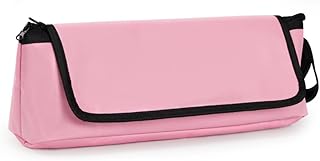 Travel Hair Tools Bag with Heat Mat, Pink