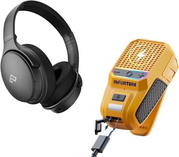 Upgrade Active Noise Cancelling Headphones