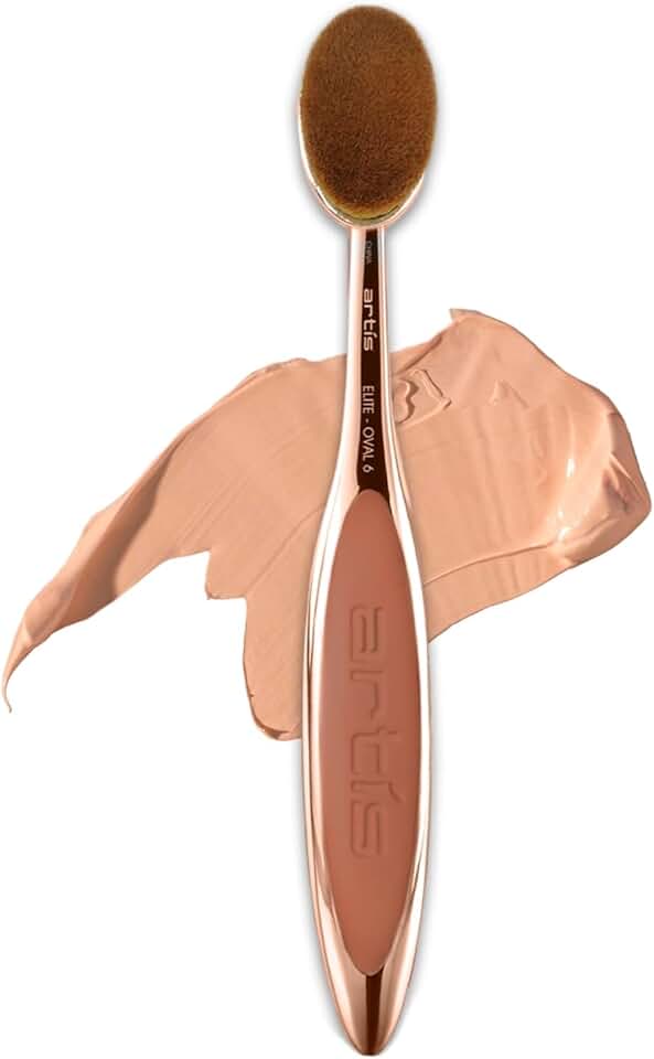 Oval Makeup Brush for Foundation and Skincare