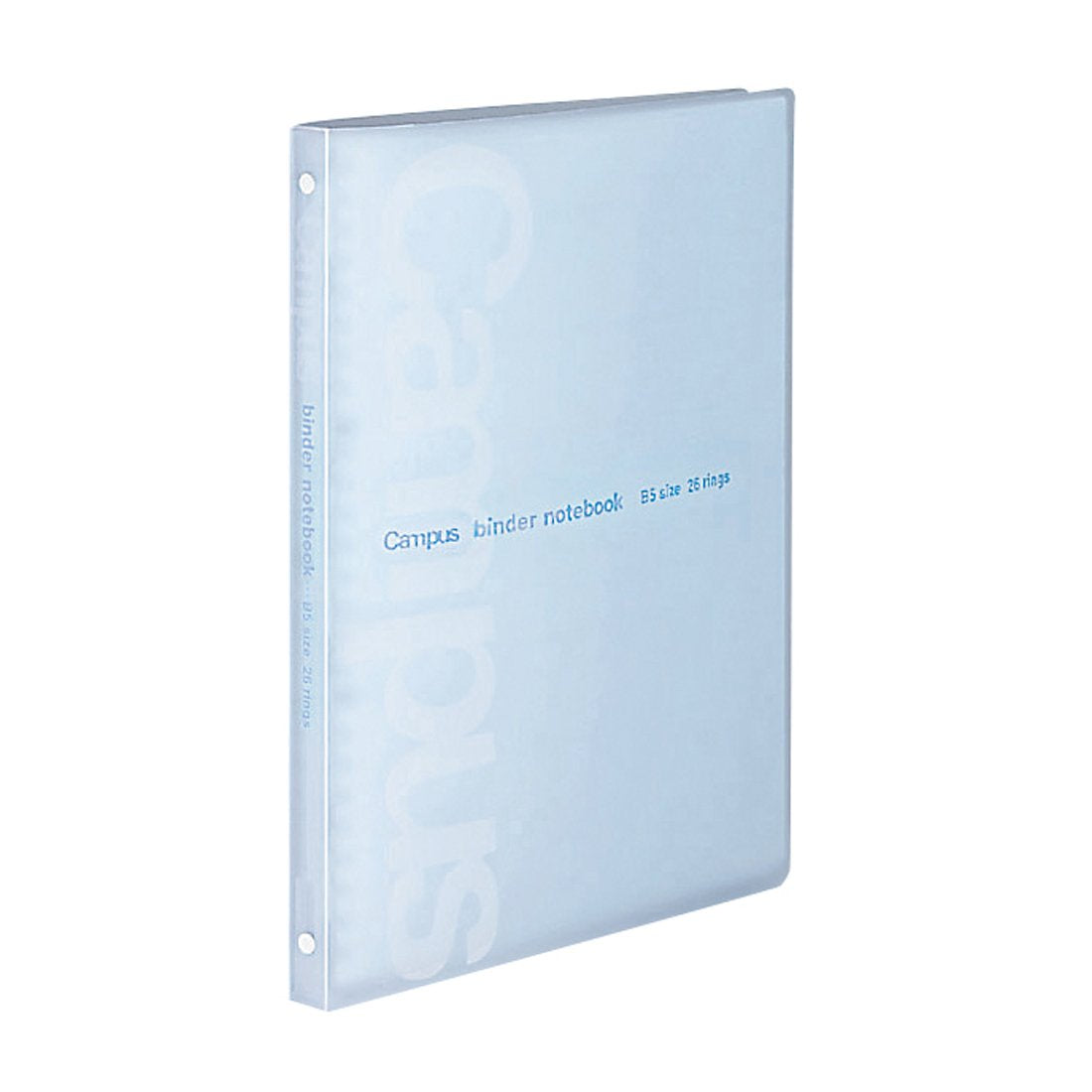 Slim B5 Slide Binder, 26 Holes, Blue, 30 Sheets