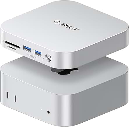 9-in-1 Aluminum USB Hub with SSD Enclosure and Card Readers