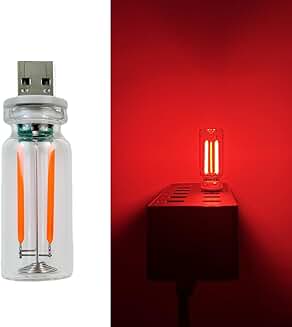 Red USB Touch Control LED Light for Car and Room