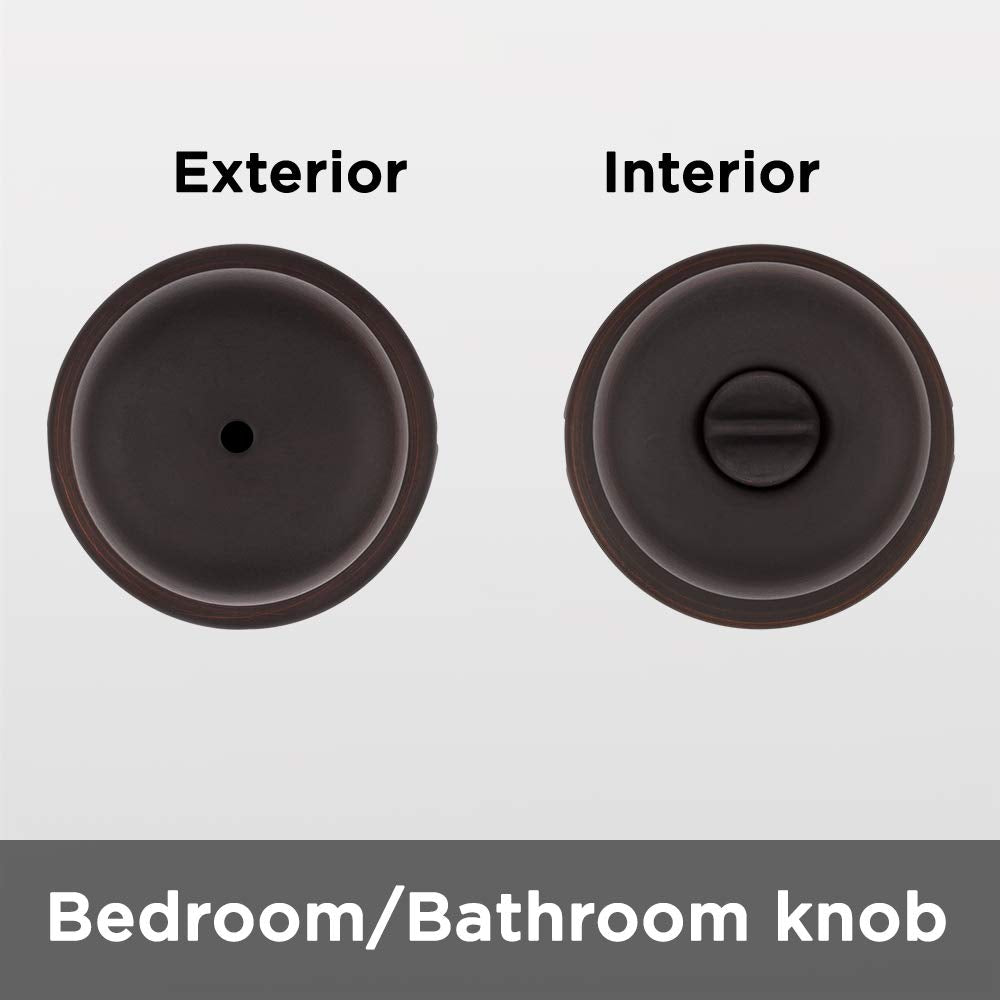 97300-830 Juno Privacy Knob, Venetian Bronze