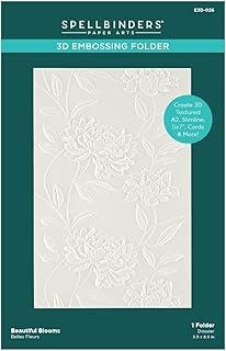 3D Embossing Folder Beau Bloom Opaque