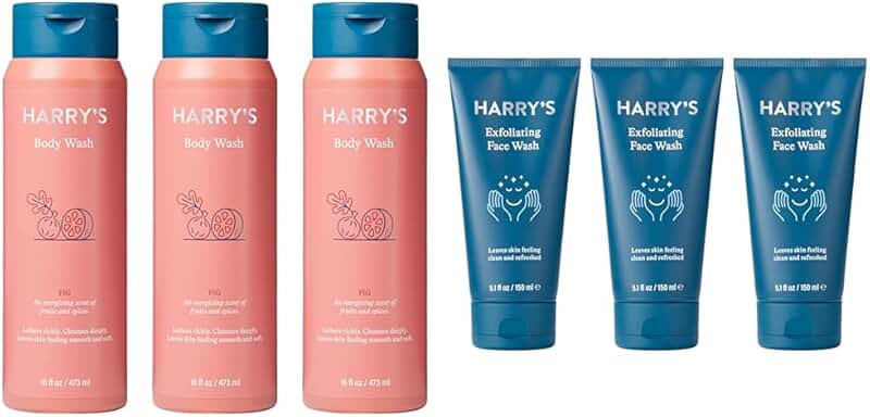 Men's Fig Body and Face Wash Set