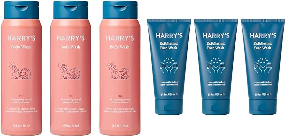 Men's Fig Body and Face Wash Set