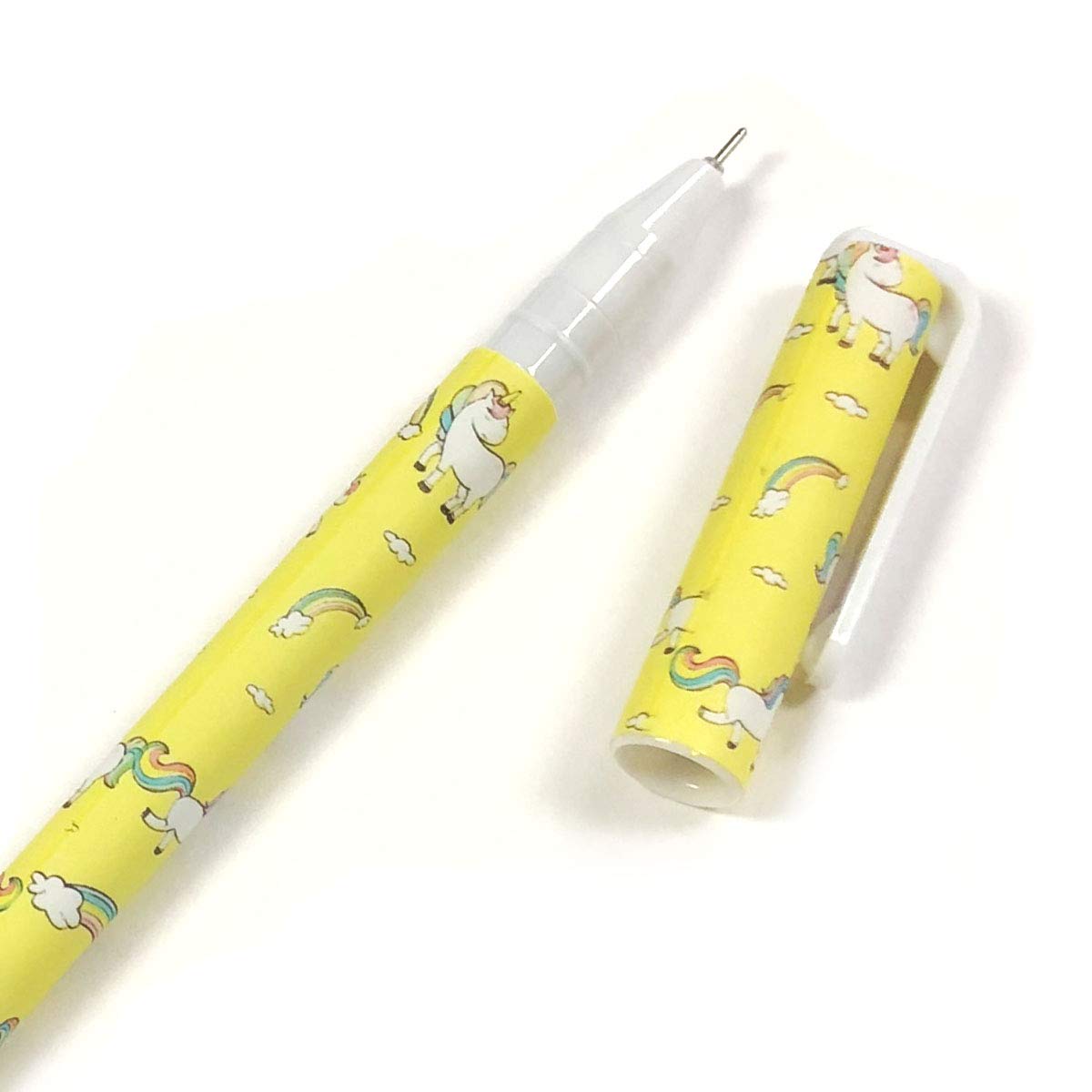 Set of 10 Unicorn Flamingo Gel Ink Pens with Fine Point