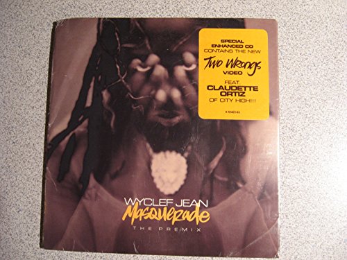 Wyclef Jean Masquerade 10-track Promo CD Single 2002