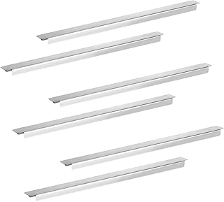 Six Stainless Steel Food Divider Bars, 12.8"