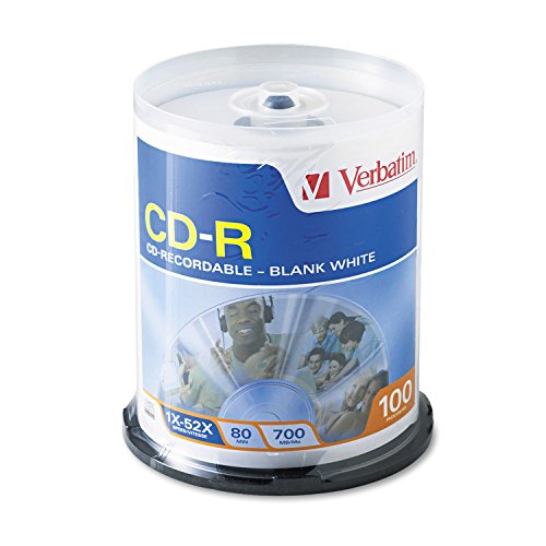 CD-R 80min 700mb 52x 100pk Spindle