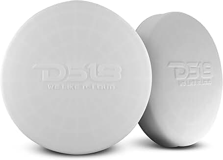 Pair of 6.5-inch silicone marine speaker covers