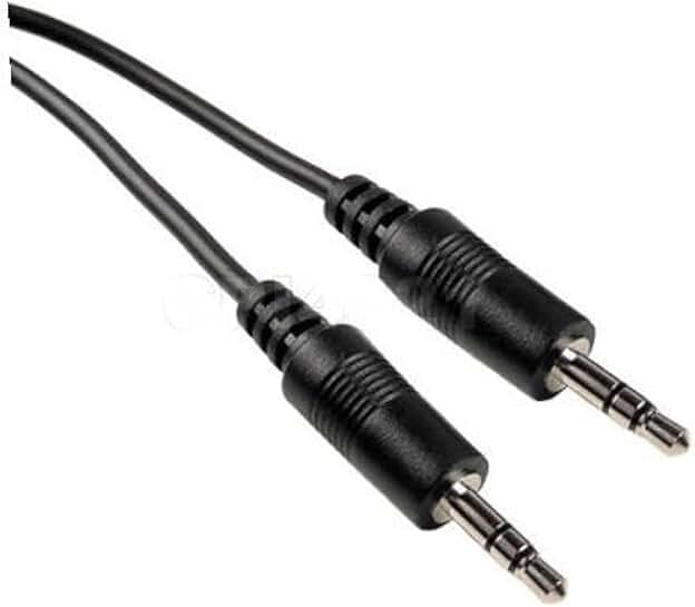 Audio cord for computer speakers