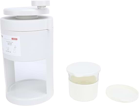Manual Snow Cone Maker with Non-Slip Handle