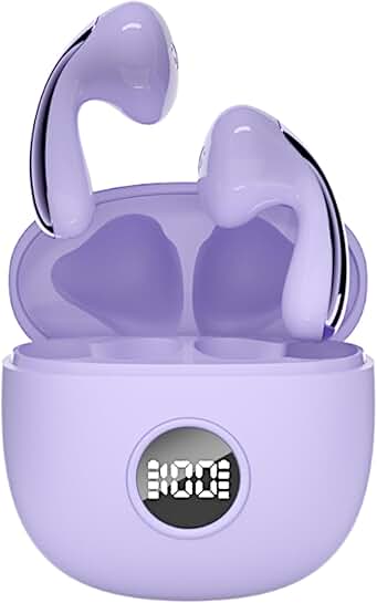 2024 True Wireless Bluetooth Earbuds with Charging Case