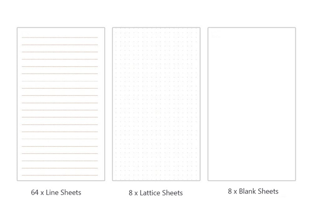 Cute Simple PU Leather Diary with Polar Bear Design
