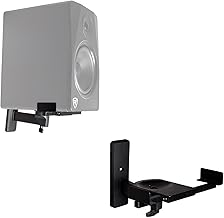 Adjustable Wall Mount Speaker Brackets for Home and Studio